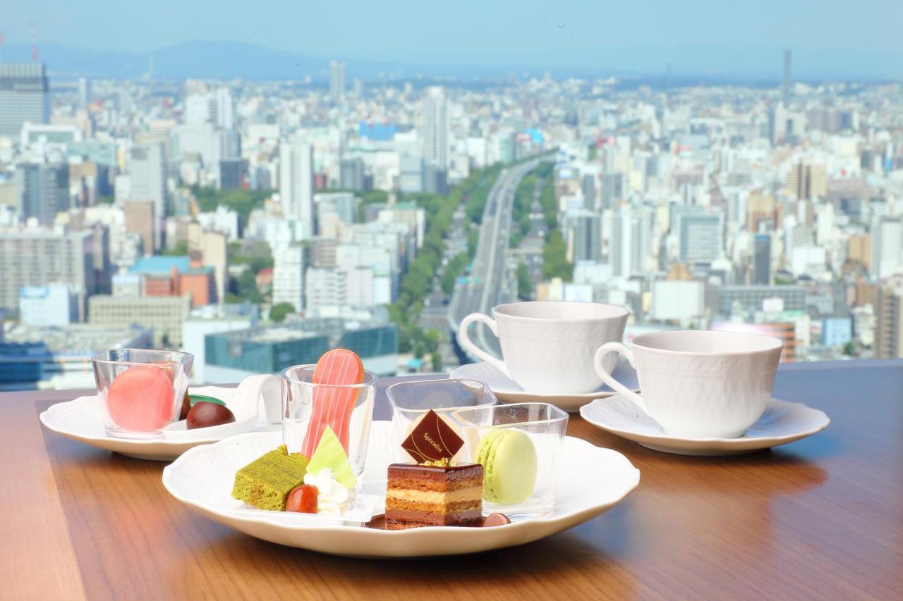 Nagoya Prince Hotel Sky Tower Exteriér fotografie Afternoon tea at the Tokyo Skytree