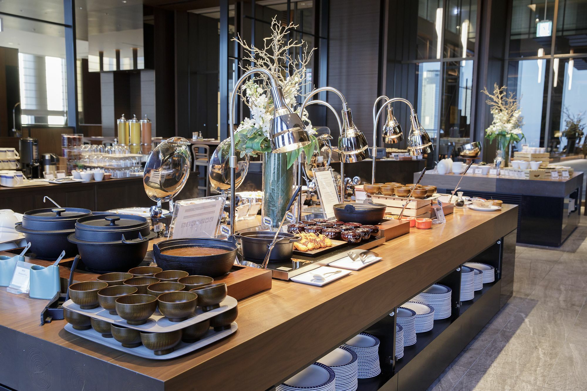 Nagoya Prince Hotel Sky Tower Exteriér fotografie A buffet at a hotel